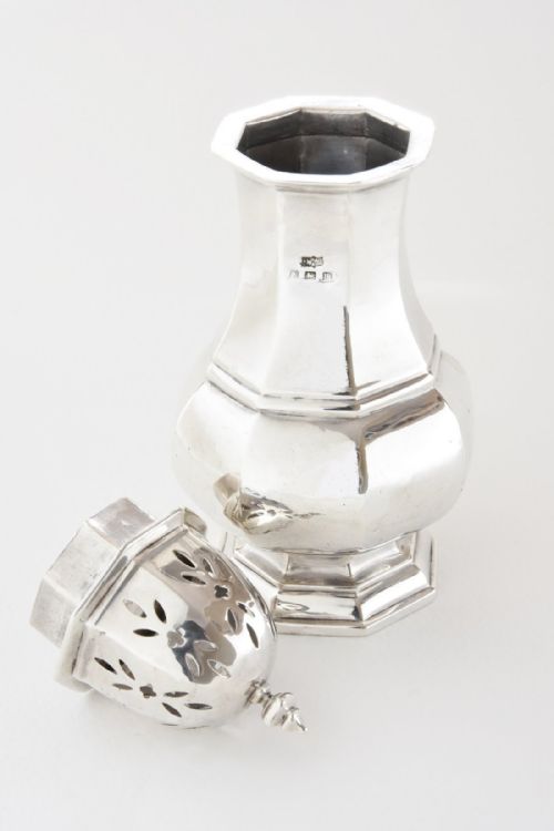 fig 4. Solid Silver Sugar Shaker 1911