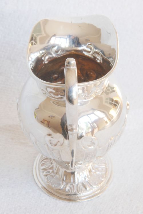 fig 1. Edwardian Solid Silver Cream Jug – 1903