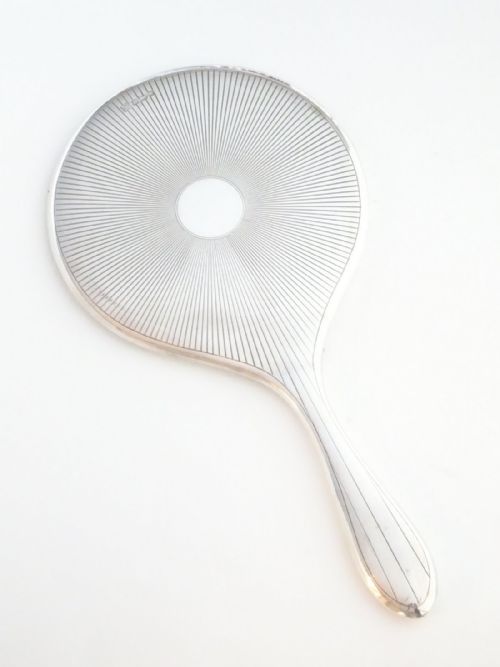 Silver Hand Mirror 1921