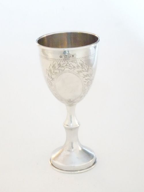Superb Solid Silver Goblet 1924