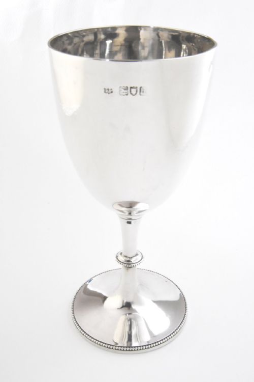 Edwardian Silver Goblet 1903