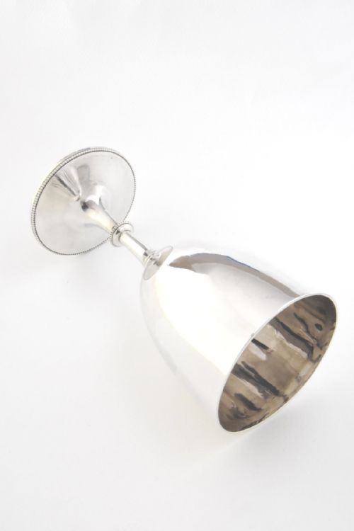 fig 3. Edwardian Silver Goblet 1903