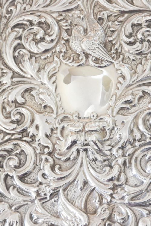 fig 2. Silver Dressing Table Tray -1897 - James Deakin & Son