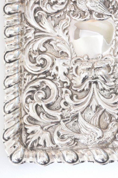 fig 3. Silver Dressing Table Tray -1897 - James Deakin & Son