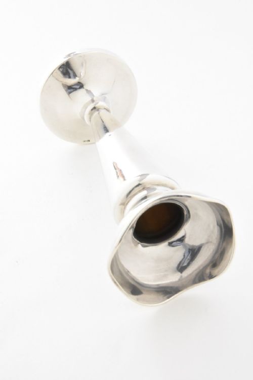 fig 2. Solid Silver Trumpet Vase 1916