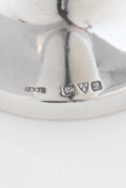 fig 4. Solid Silver Trumpet Vase 1916