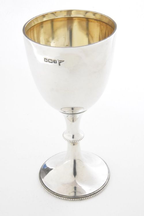 Solid Silver Goblet 1915