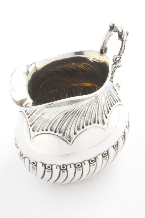 fig 3. Victorian Solid Silver Cream Jug - 1893
