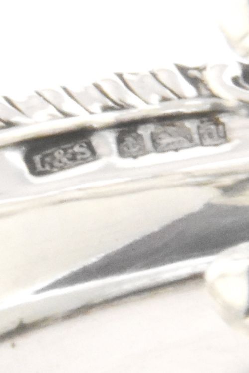 fig 4. Edwardian Solid Silver Ring Tree 1903