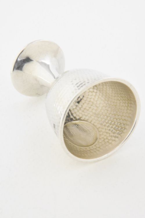 fig 1. Solid Silver Egg Cup 1912