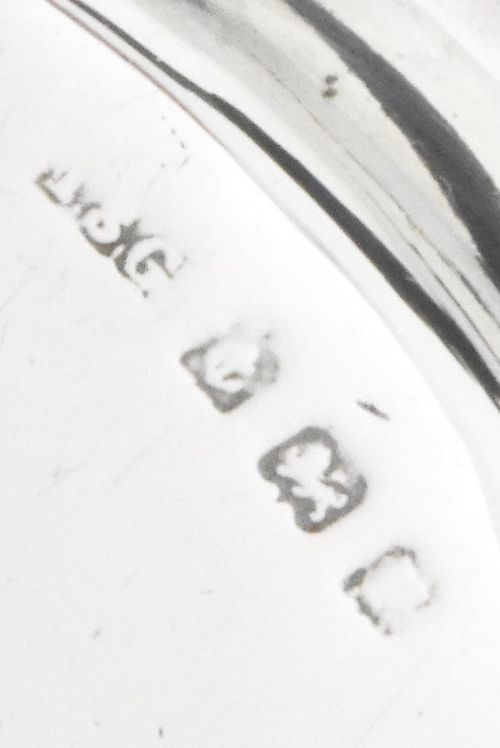 fig 3. Engraved Silver Hand Mirror 1916