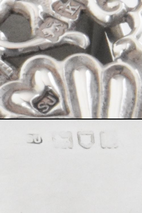 fig 3. Rare Edwardian Solid Silver Potpourri Box 1905