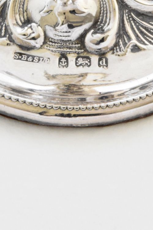 fig 3. Edwardian Solid Silver Ring Tree 1903