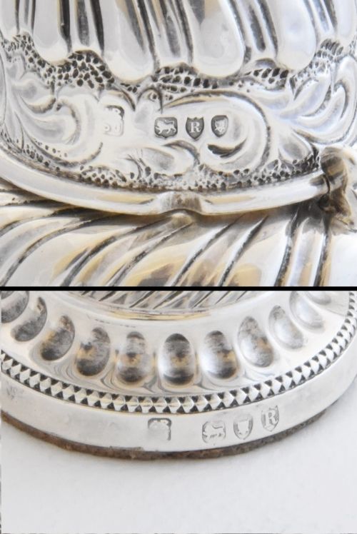 fig 3. Solid Silver Sugar Shaker 1892