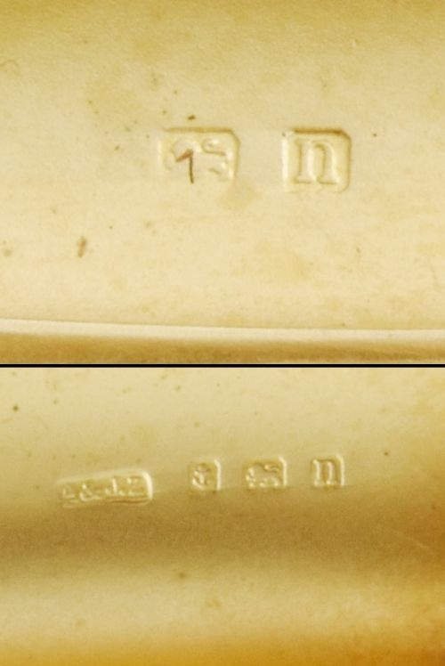 fig 4. Solid Silver Double Cigar Case 1912