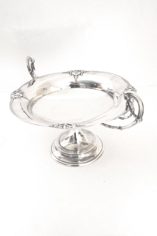 fig 3. Large Solid Silver Tazza 1912
