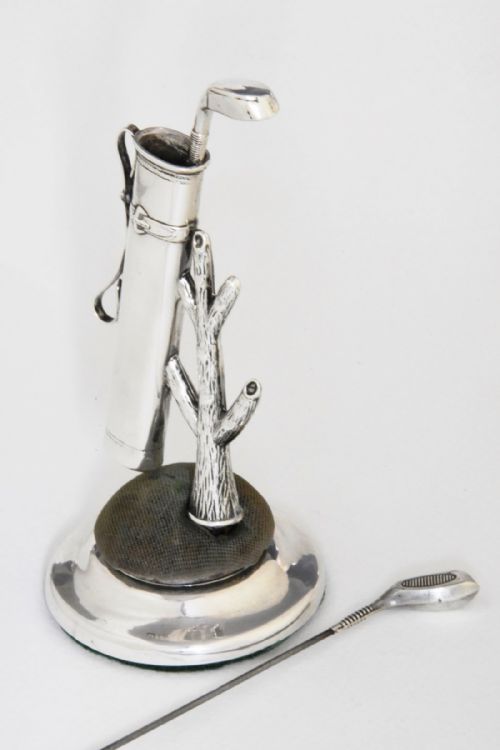 fig 1. Rare Edwardian Novelty Pin Cushion 1909