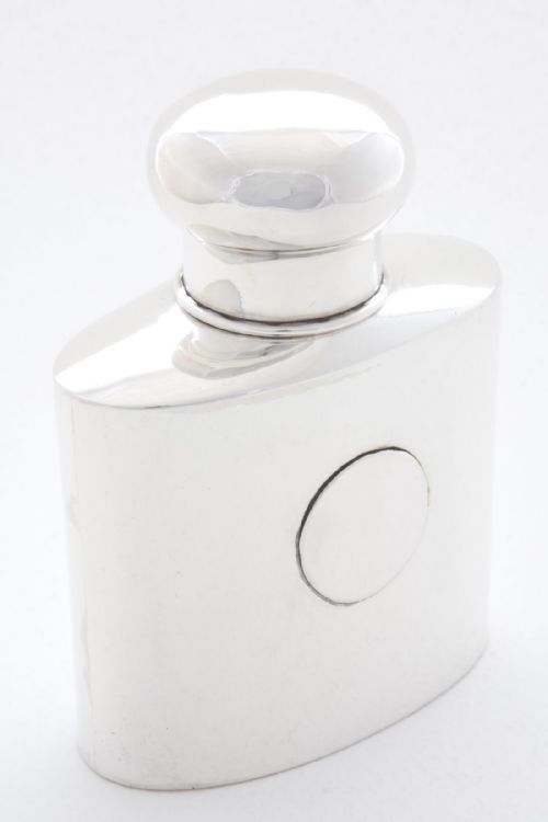 fig 1. Edwardian Solid Silver Tea Caddy - Levi & Salaman 1909