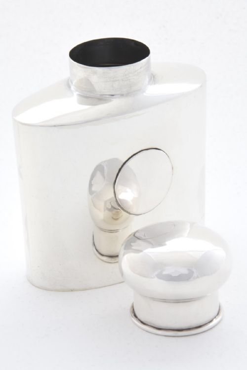 fig 2. Edwardian Solid Silver Tea Caddy - Levi & Salaman 1909