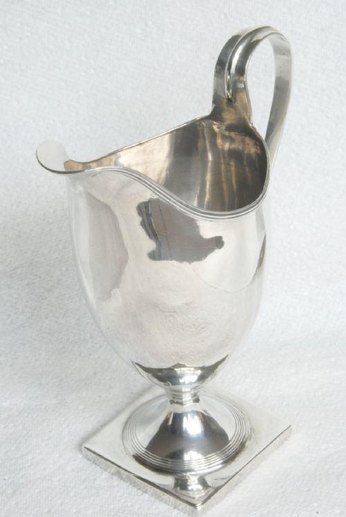 Georgian Silver Helmet Cream Jug – 1794
