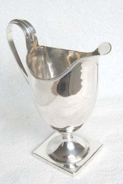 fig 2. Georgian Silver Helmet Cream Jug – 1794