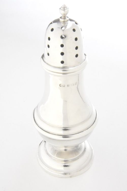 Solid Silver Sugar Shaker 1918