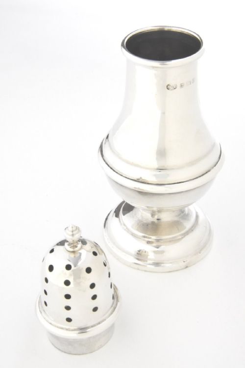 fig 1. Solid Silver Sugar Shaker 1918
