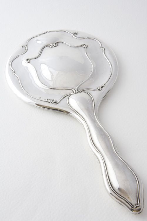 fig 1. Silver Hand Mirror 1924