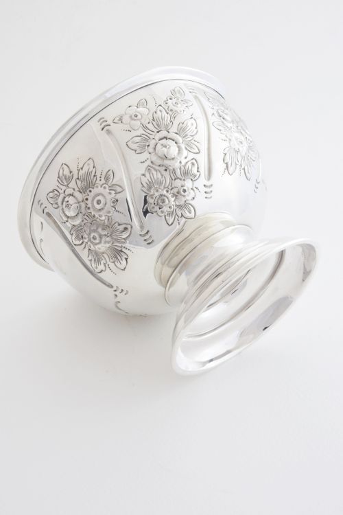 fig 3. Edwardian Solid Silver Rose Bowl 1904