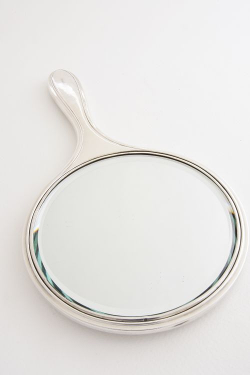 fig 3. Solid Silver Hand Mirror 1928