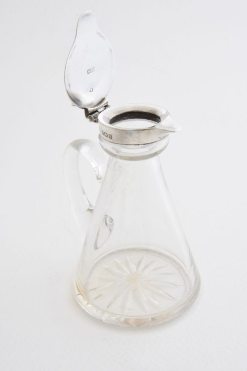 fig 3. Silver Mounted Whisky Noggin 1917