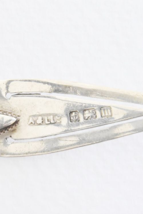 fig 3. Solid Silver Trowel Bookmark 1911