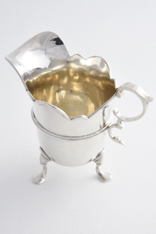 fig 3. Edwardian Solid Silver Cream Jug 1908