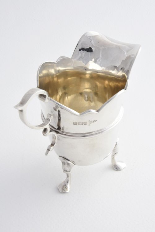 fig 4. Edwardian Solid Silver Cream Jug 1908