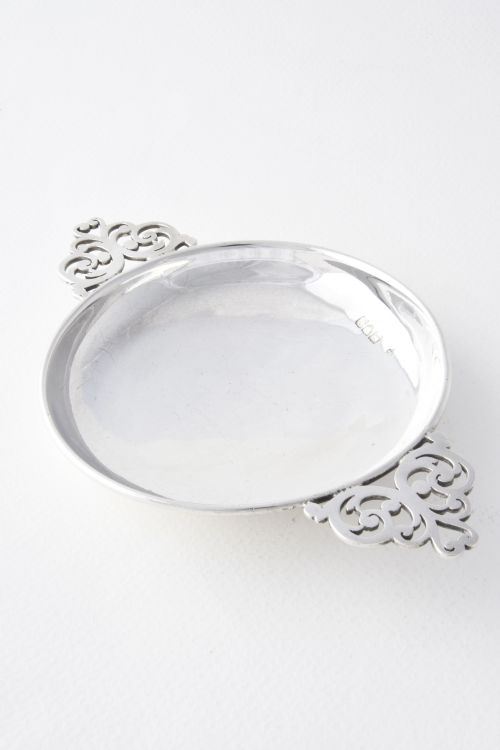 Victorian Solid Silver Quaich 1898