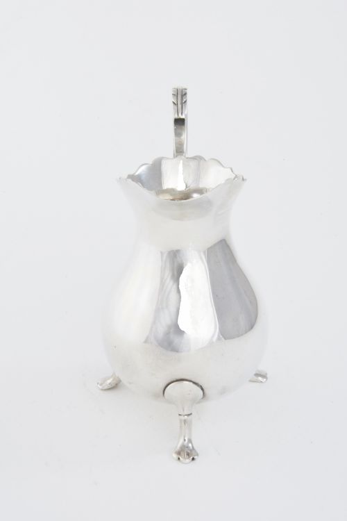 fig 2. Asprey & Co. Edwardian Solid Silver Cream Jug 1909