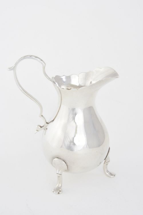 fig 4. Asprey & Co. Edwardian Solid Silver Cream Jug 1909