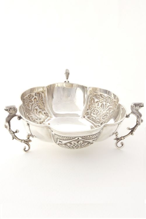 Edwardian Solid Silver Bowl 1903