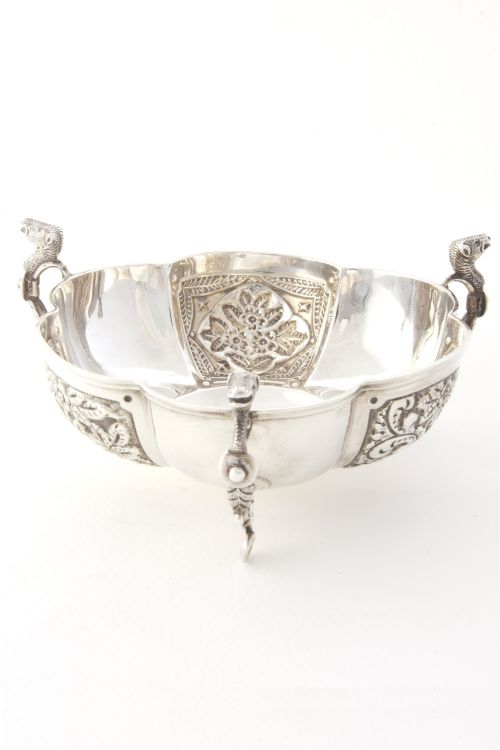 fig 1. Edwardian Solid Silver Bowl 1903