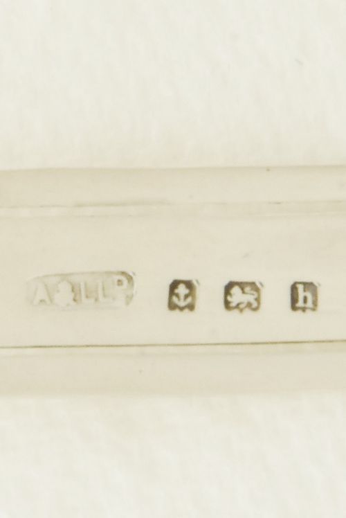fig 2. Solid Silver Bookmark set with Amethyst Stone 1907