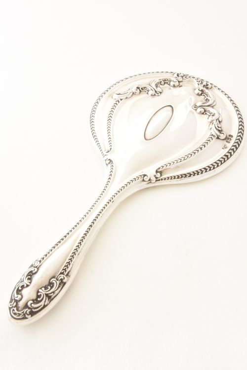 Art Nouveau Silver Hand Mirror 1919