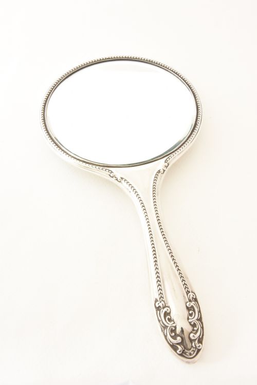 fig 4. Art Nouveau Silver Hand Mirror 1919