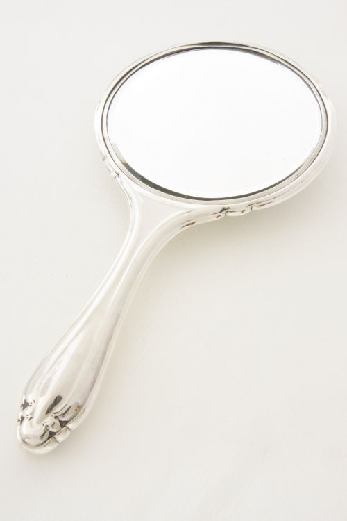 Art Nouveau Silver Mirror 1918