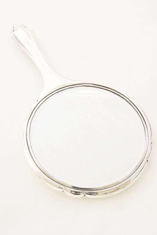 fig 3. Art Nouveau Silver Mirror 1918