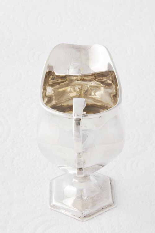 fig 2. Edwardian Silver Cream Jug 1909
