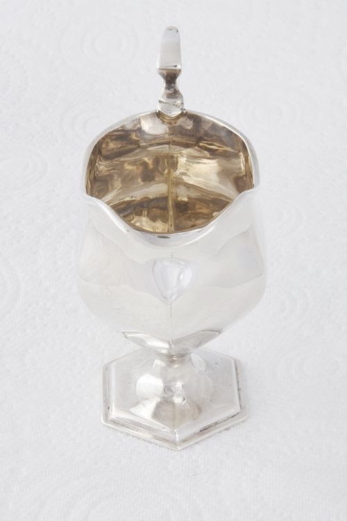 fig 3. Edwardian Silver Cream Jug 1909