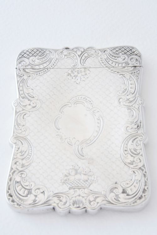 fig 1. Stunning Victorian Card Case - Taylor & Perry – 1848
