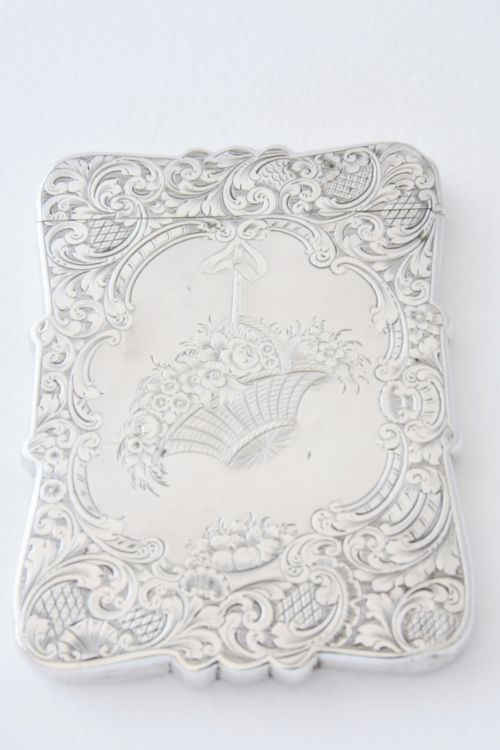 fig 5. Stunning Victorian Card Case - Taylor & Perry – 1848