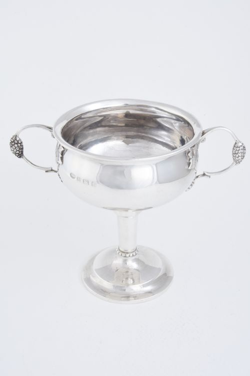 fig 3. Solid Silver Two Handled Goblet or Chalice 1914