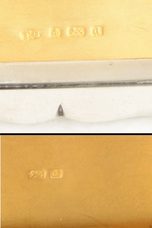 fig 4. Edwardian Solid Silver Snuff Box 1903